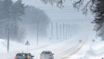 Снежный шторм парализовал трассу Саратов – Сызрань Снежный шторм парализовал трассу Саратов – Сызрань