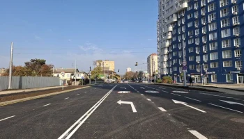 В Краснодаре открывают новую дорогу на ул. Старокубанской В Краснодаре открывают новую дорогу на ул. Старокубанской