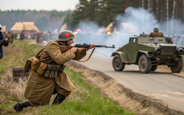 В Медведовской прошел праздник «На пути к Победе»: историческая реконструкция и ярмарка В Медведовской прошел праздник «На пути к Победе»: историческая реконструкция и ярмарка