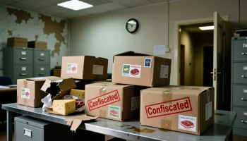 Более 100 килограммов санкционных продуктов уничтожили в Краснодаре Более 100 килограммов санкционных продуктов уничтожили в Краснодаре