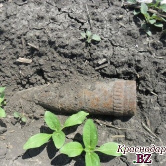 Военный снаряд обнаружен рядом со Ставрополем