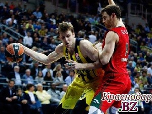 Б​аскетболисты «Локомотива-Кубани» проиграли турецкому «Фенербахче»