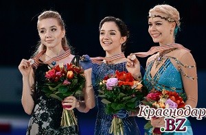 ​Российские фигуристки заняли весь пьедестал почета на чемпионате Европы
