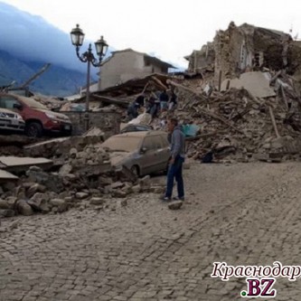 ​Десятки погибших  результате землятрясения  в  Италии
