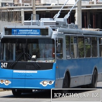 ​ Реорганизация троллейбусных маршрутов в Краснодаре