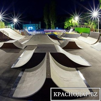 Новый скейт-парк в Сочи