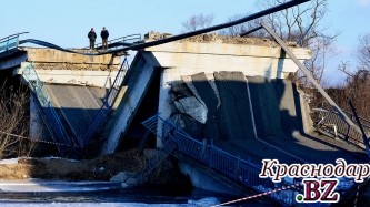 Движение автомобилей ограничено из за рухнувшего моста в Приморье