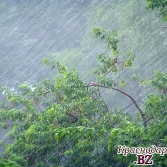 В выходные ожидаются ветра и дожди на Кубани
