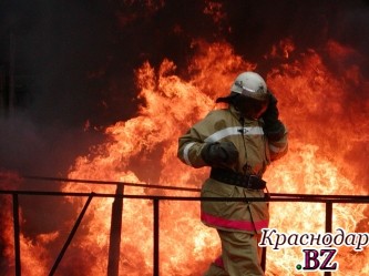 На Самарской ГРЭС пылает пожар