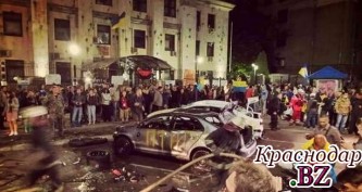 Российское посольство в Киеве снова подверглось нападению