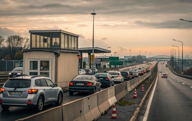Огромная пробка перед Крымским мостом в майские праздники Огромная пробка перед Крымским мостом в майские праздники