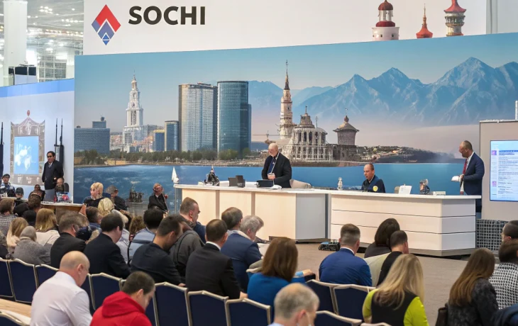 Конференция строителей в Сочи обсуждает инвестиции, ценообразование и будущее строительной отрасли Конференция строителей в Сочи обсуждает инвестиции, ценообразование и будущее строительной отрасли