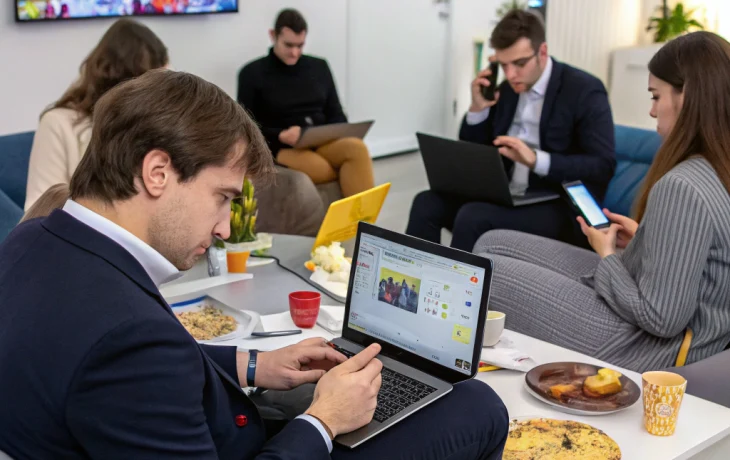 Каждый второй южанин отвлекается на совещаниях — онлайн или офлайн не имеет значения Каждый второй южанин отвлекается на совещаниях — онлайн или офлайн не имеет значения