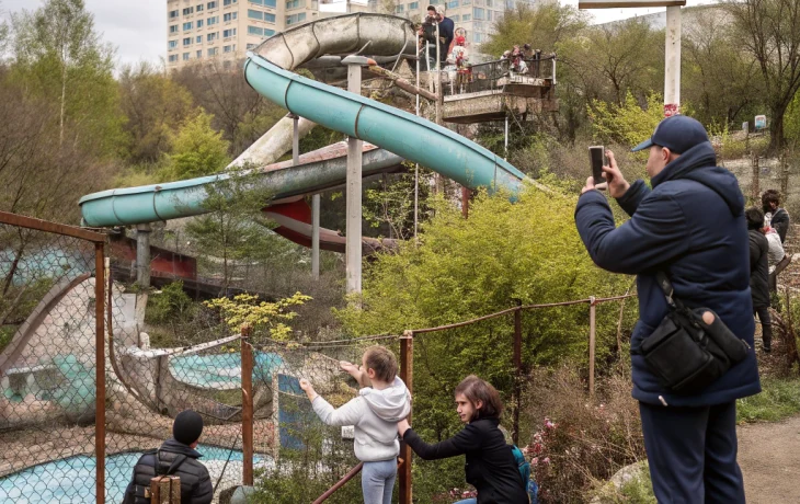 После нашествия подростков усилили охрану в заброшенном аквапарке «Экватор» в Краснодаре После нашествия подростков усилили охрану в заброшенном аквапарке «Экватор» в Краснодаре