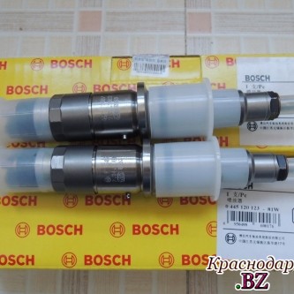 Форсунка Bosch 0445120123 / Cummins D4937065 на двигатель Cummins 6ISBe210, 4ISBe185, 6ISBe285 для К
