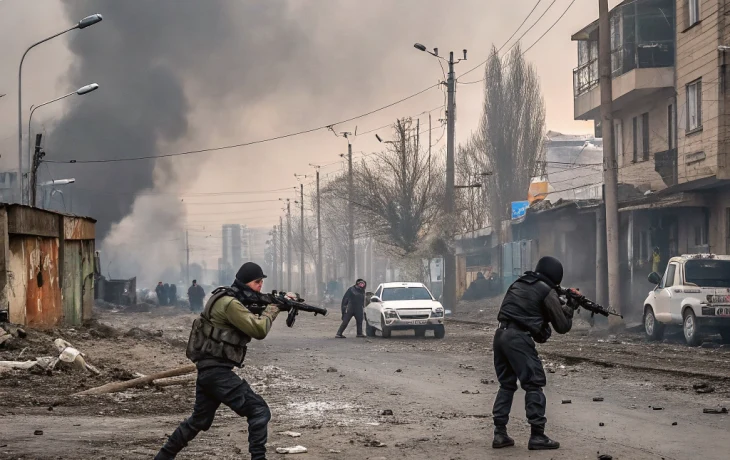 Трое полицейских погибли, семеро пострадали при перестрелке в Махачкале 5 мая Трое полицейских погибли, семеро пострадали при перестрелке в Махачкале 5 мая