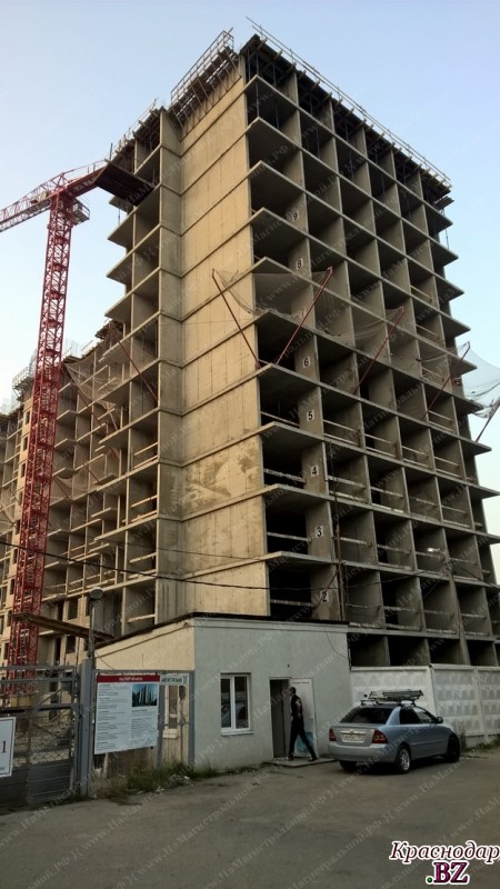 На Магистральной 11, фотография строительства ЖК от 31 июля 2016 года № 3