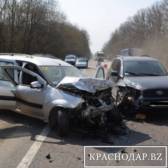 Авария на трассе "Кавказ"