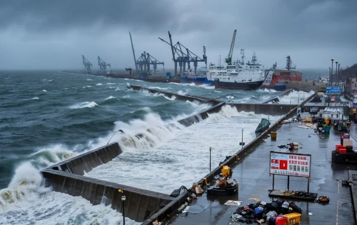 Режим ЧС введен в Новороссийске из-за штормового предупреждения до 29 июня Режим ЧС введен в Новороссийске из-за штормового предупреждения до 29 июня