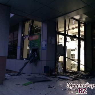 Взрыв банкомата  в торговом центре Туапсе