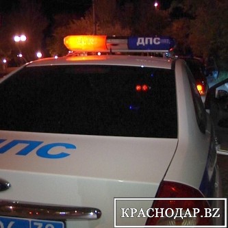 Участником ДТП в Краснодаре стал автомобиль сотрудников полиции