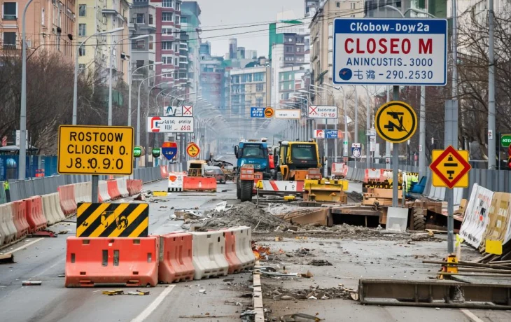 Дорожные работы парализуют Ростов-на-Дону: названы точные сроки перекрытия улиц Дорожные работы парализуют Ростов-на-Дону: названы точные сроки перекрытия улиц