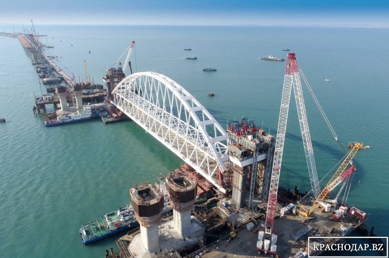 Строители Крымского моста попали под санкции Евросоюза