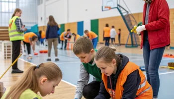 В Выселковском КДЦ школьники и волонтёры продолжают акцию «День единых действий» В Выселковском КДЦ школьники и волонтёры продолжают акцию «День единых действий»