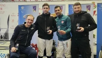 Артур Юсупов завоевал бронзу на Кубке мира по фехтованию на колясках в Пизе Артур Юсупов завоевал бронзу на Кубке мира по фехтованию на колясках в Пизе
