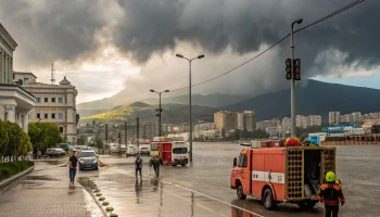 В Новороссийске ввели режим готовности из-за ливней и сильного ветра В Новороссийске ввели режим готовности из-за ливней и сильного ветра