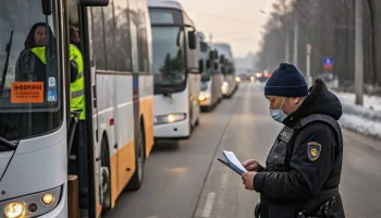 Власти Кропоткина усилили контроль за автобусами Власти Кропоткина усилили контроль за автобусами