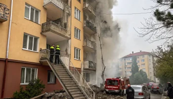 В Туапсе взрыв газовой колонки в жилом доме повредил квартиры и подъезд В Туапсе взрыв газовой колонки в жилом доме повредил квартиры и подъезд