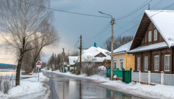 В станице Северская службы переведены в режим готовности из-за похолодания и паводков В станице Северская службы переведены в режим готовности из-за похолодания и паводков