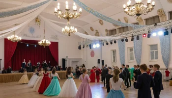 Сретенский бал в школе №1 станицы Выселки прошёл в двенадцатый раз для старшеклассников Сретенский бал в школе №1 станицы Выселки прошёл в двенадцатый раз для старшеклассников