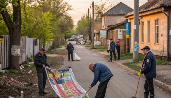 В Афипском усилили борьбу с незаконной рекламой на улицах В Афипском усилили борьбу с незаконной рекламой на улицах